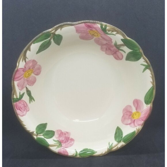 Franciscan Desert Rose Round Vegetable Bowls Serving Bowls USA 1960s Set of 2 - Picture 1 of 6